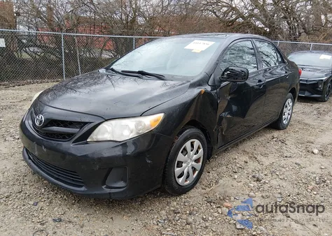 2011 Toyota Corolla Le из США, поврежденный, VIN 2T1BU4EE3BC651124